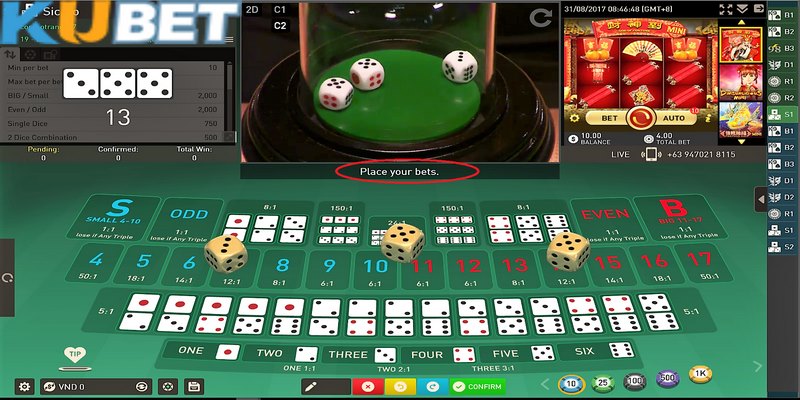 Tài xỉu Kubet - Tìm kiếm vận may săn thưởng x180 lần vốn 4 Người chơi luôn phải hiểu rõ về phiên bản tài xỉu mình tham gia