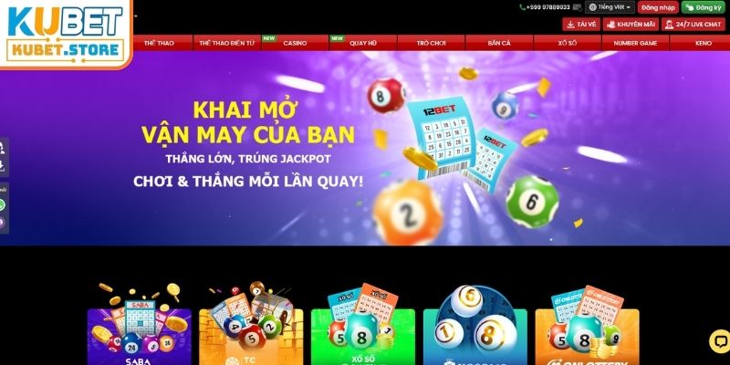 Top 7 Nhà Cái Xổ Số Uy Tín, An Toàn Nhất Năm 2025 Cho Lô Thủ 4 12bet gây ấn tượng với kho trò xổ số phong phú và hiện đại